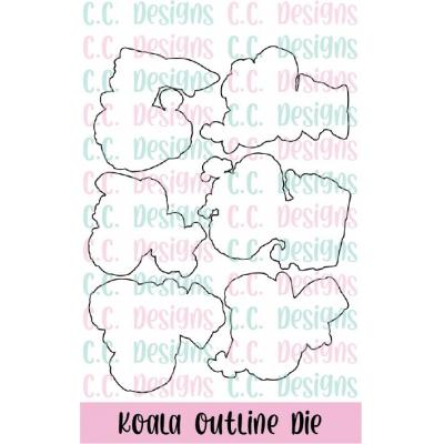 C.C. Designs Outline Die - Koala